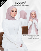 [★New] HoodX⁺Plus in Ash