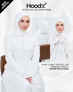 [★New] HoodX⁺Plus in Bridal White