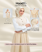 [★New] HoodX⁺Plus Luxe in Cashmere