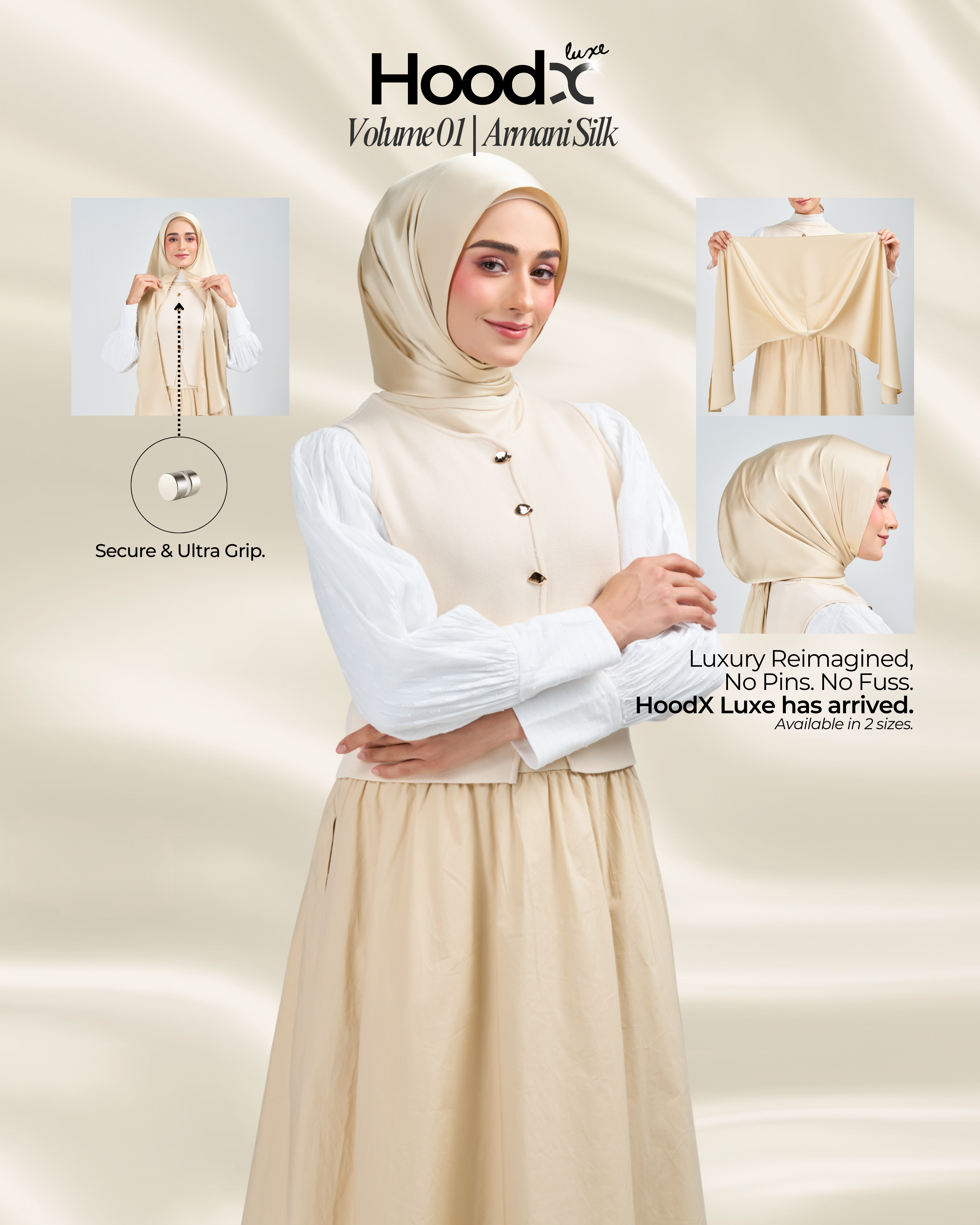 [★New] HoodX Luxe in Cashmere