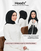 [★New] HoodX⁺Plus in Classic Black