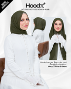 [★New] HoodX⁺Plus in Dark Olive