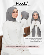 [★New] HoodX⁺Plus in Deep Grey