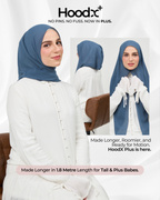 [★New] HoodX⁺Plus in Denim Blue