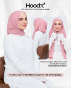 [★New] HoodX⁺Plus in Dusty Pink