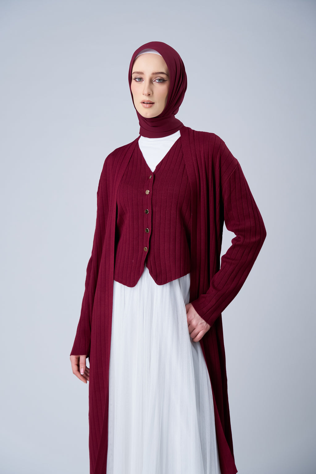 [★New] HoodX Curve in Romantic Crimson