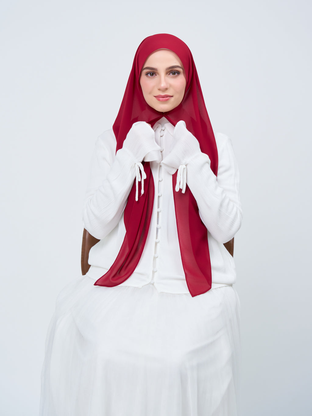 [★New] HoodX in Maroon Red