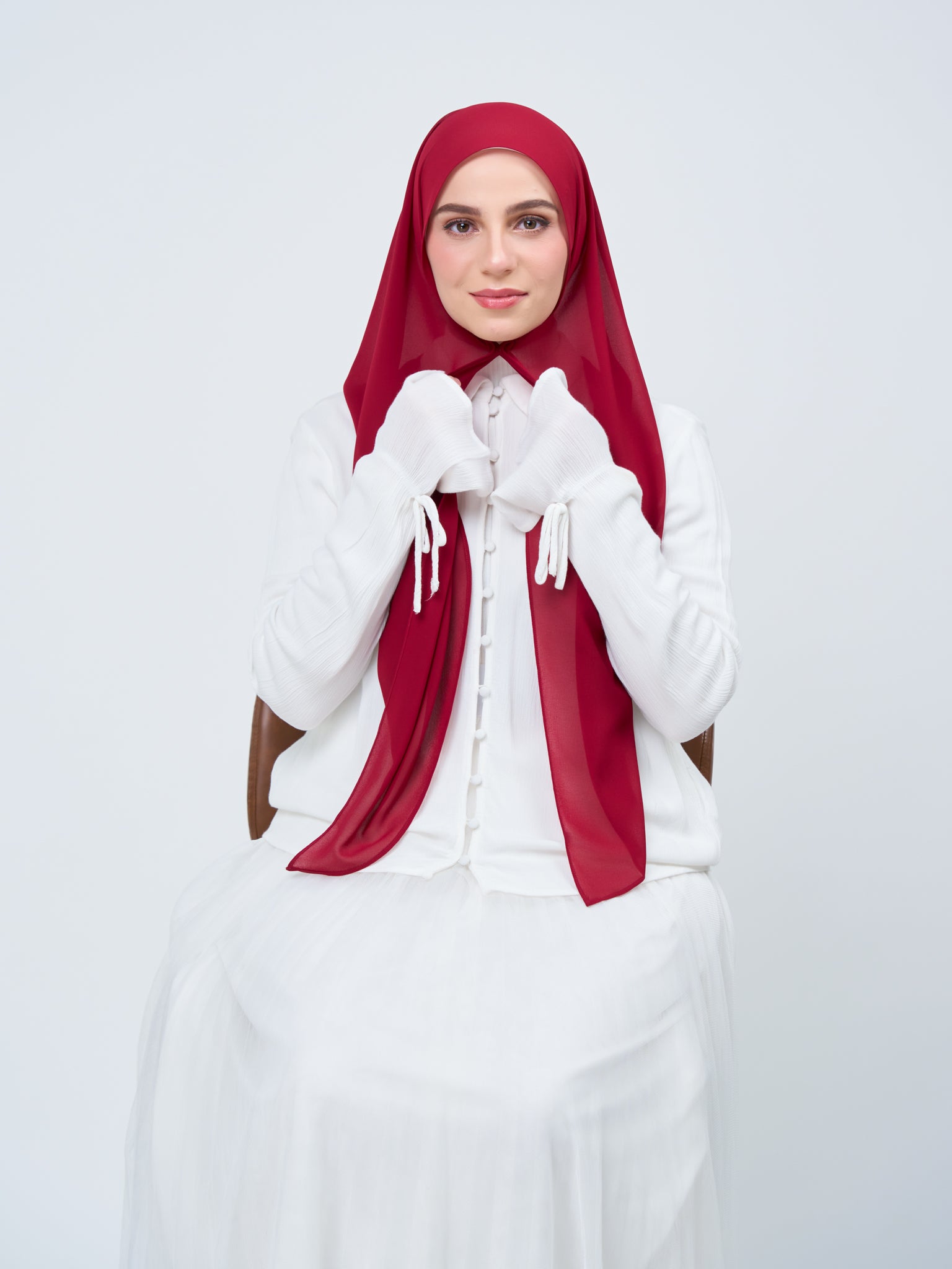 [★New] HoodX in Maroon Red