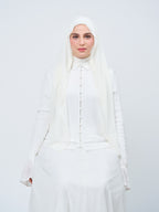 [★New] HoodX in Ivory White