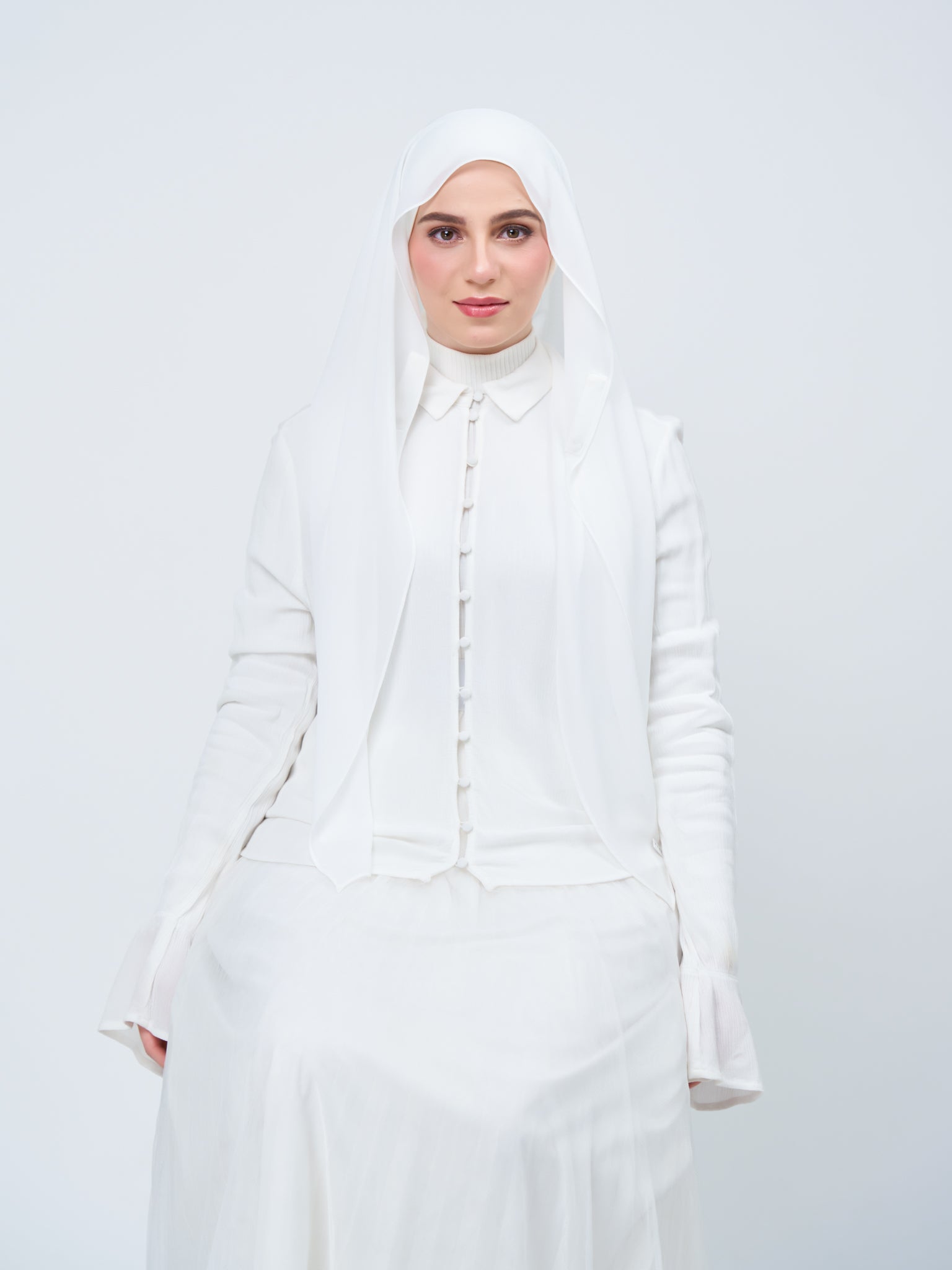 [★New] HoodX in Bridal White