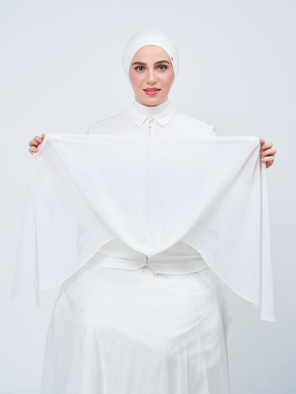 [★New] HoodX in Bridal White
