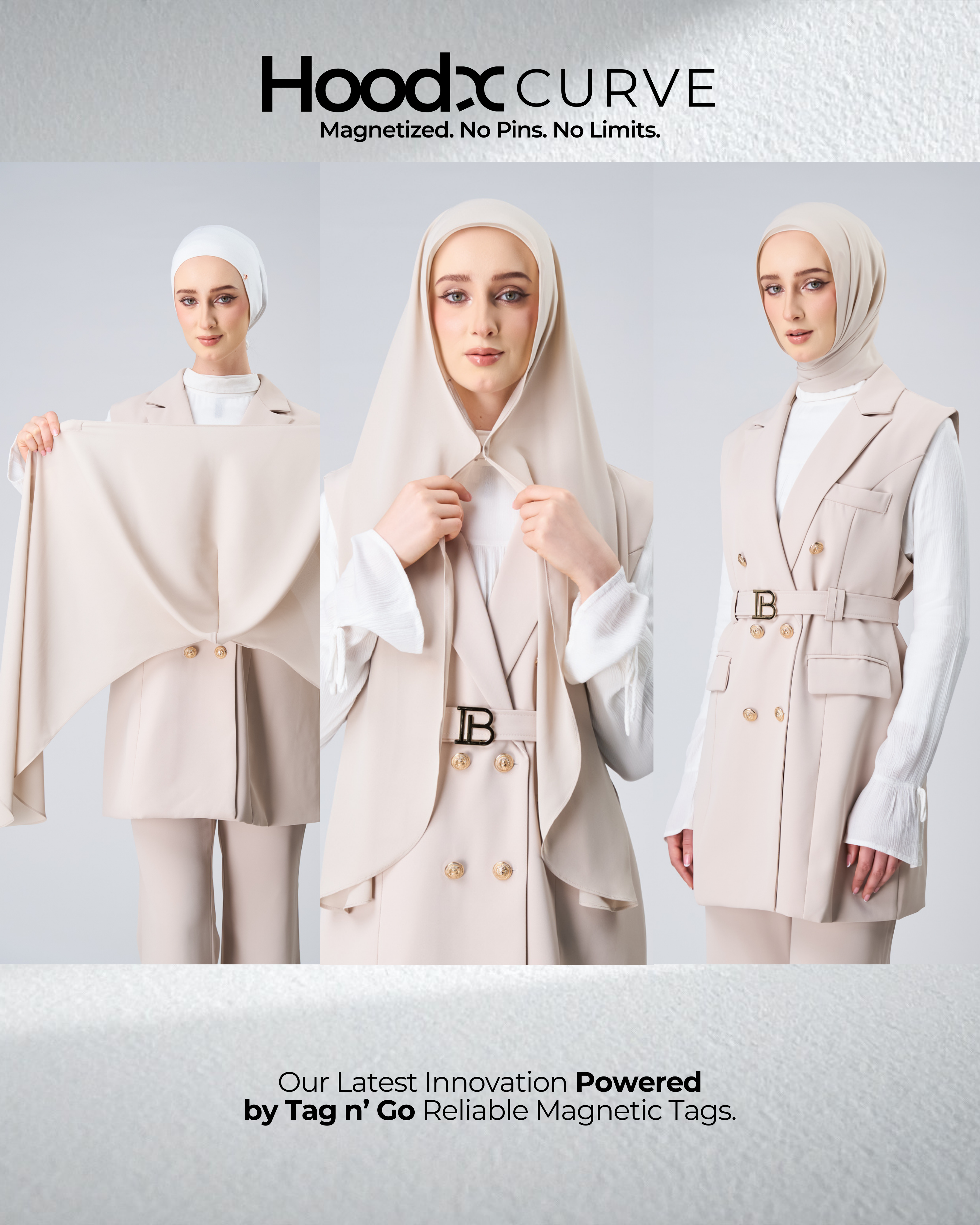 [★New] HoodX Curve in Linen Dust