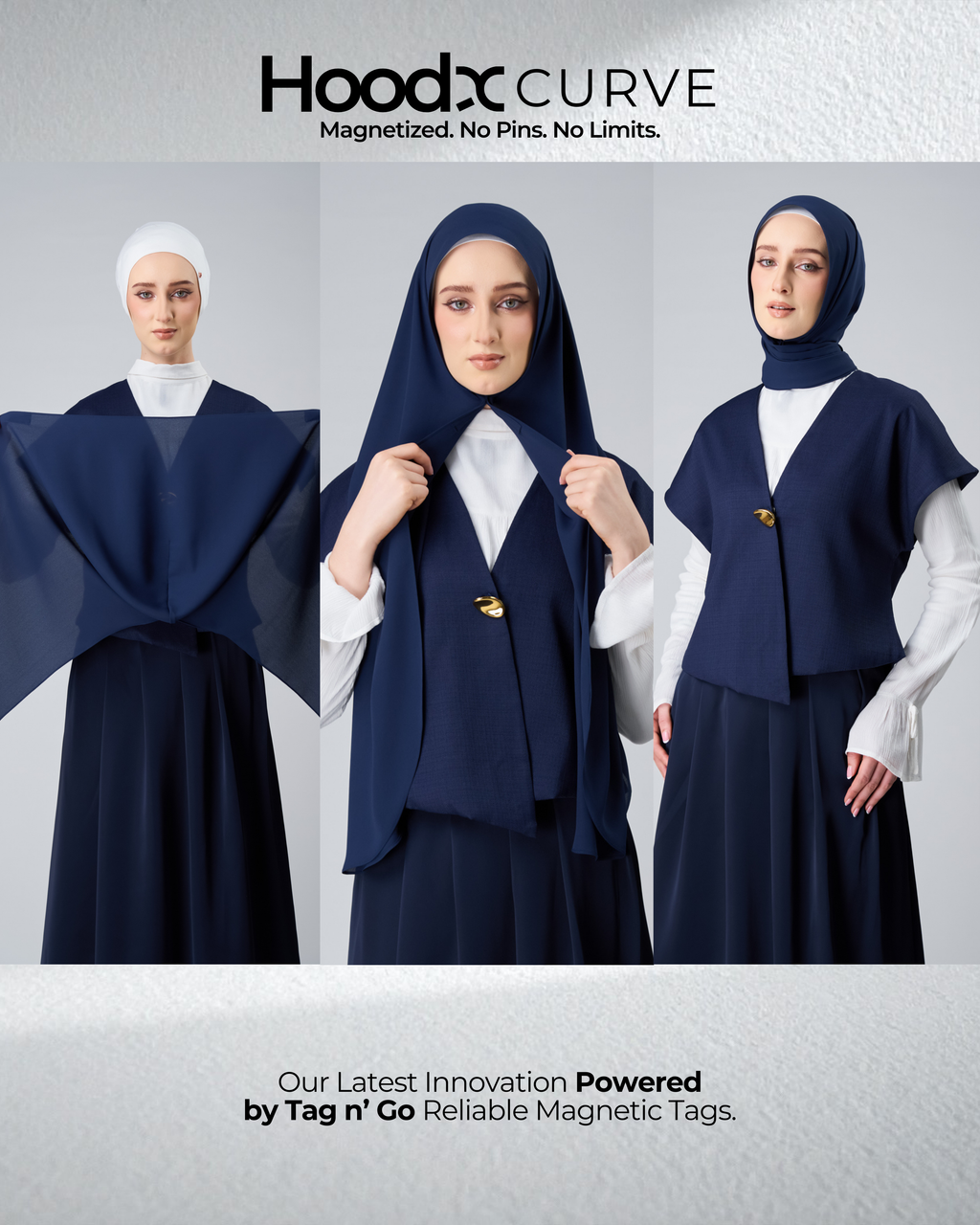 [★New] HoodX Curve in Midnight Blue