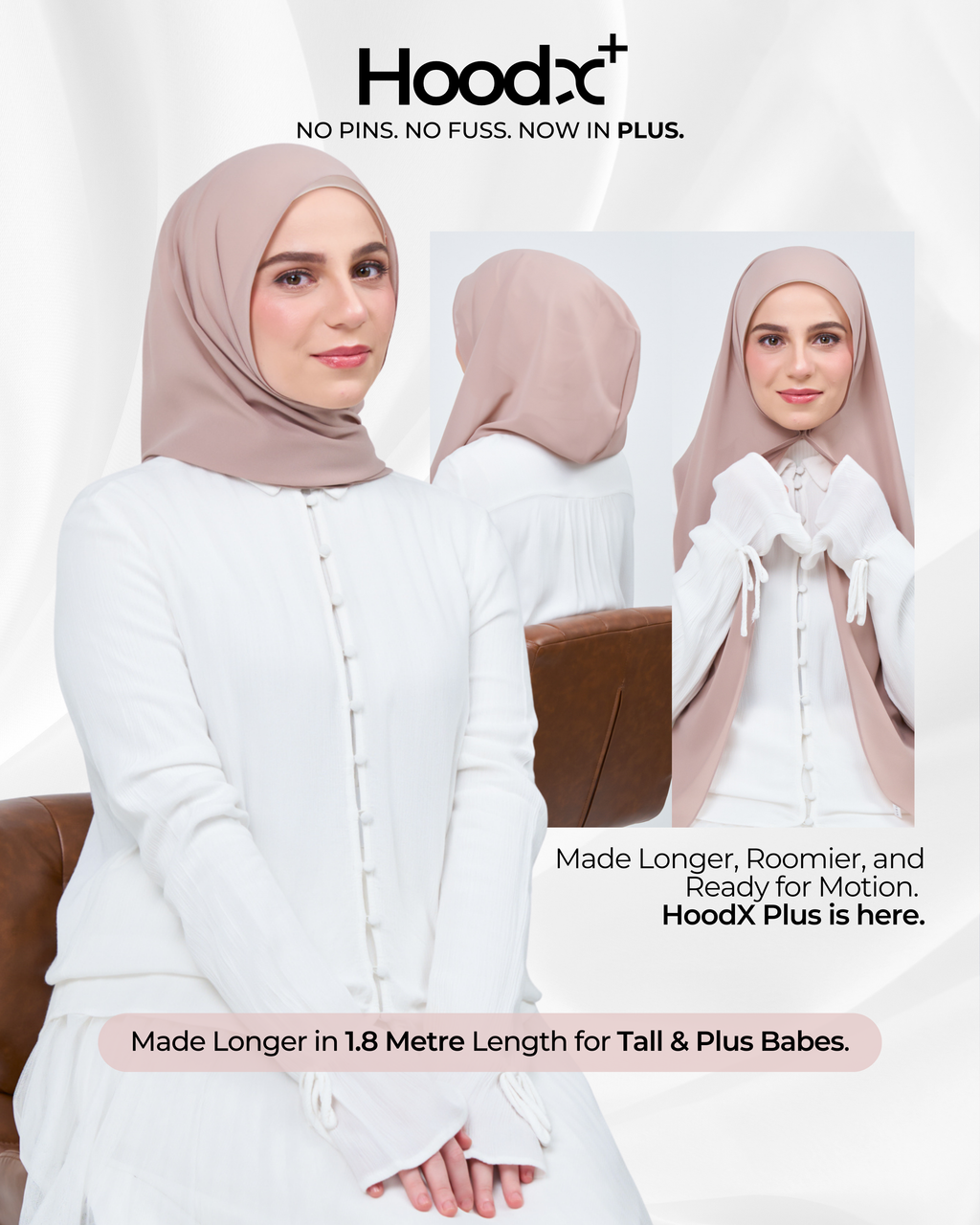 [★New] HoodX⁺Plus in Latte