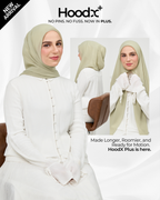 [★New] HoodX⁺Plus in Light Sage