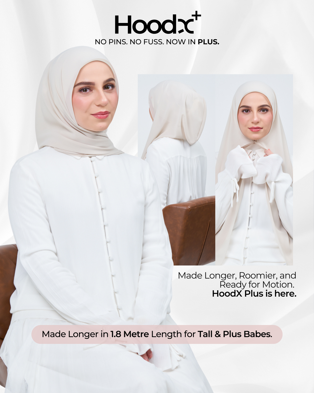 [★New] HoodX⁺Plus in Linen