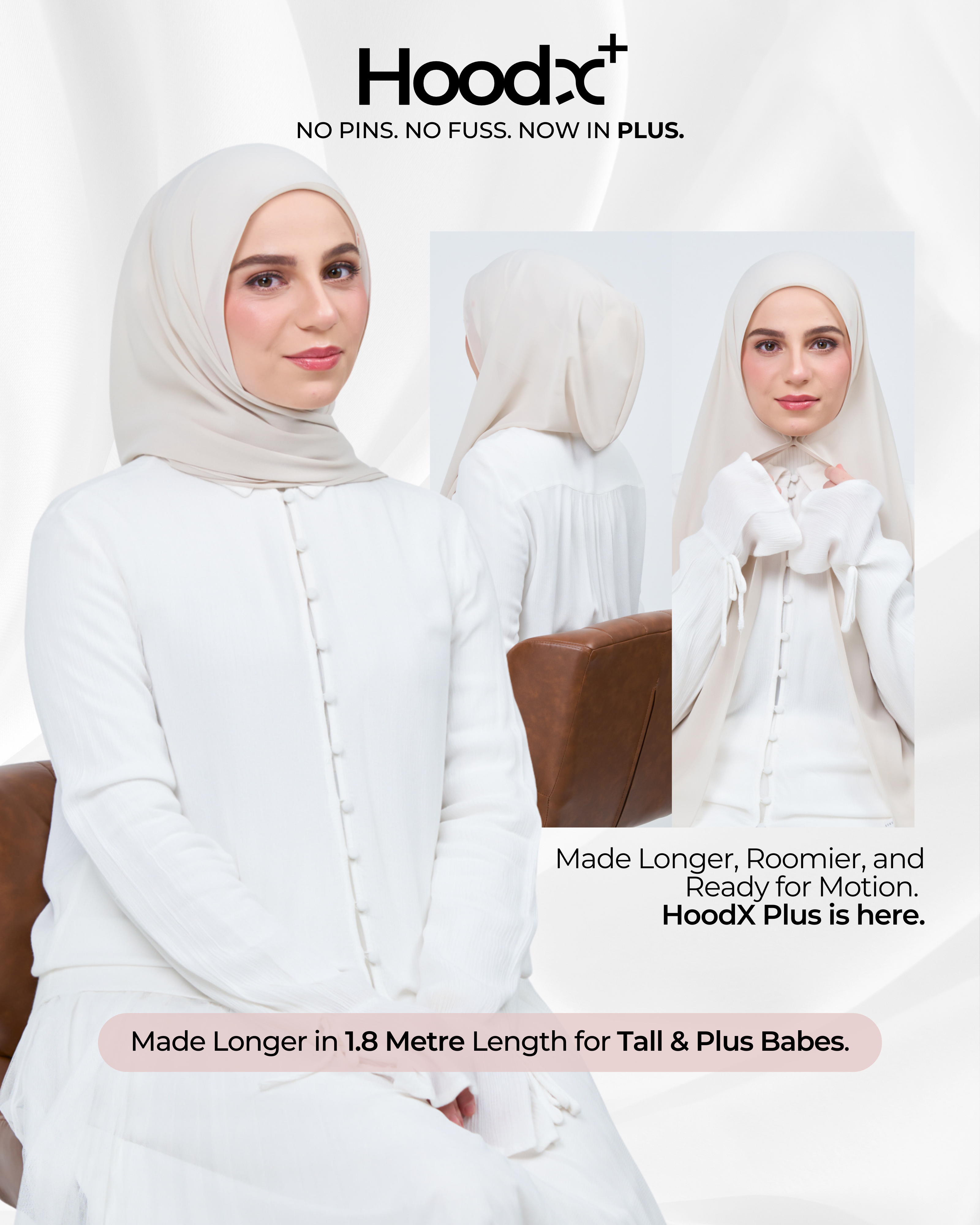 [★New] HoodX⁺Plus in Linen