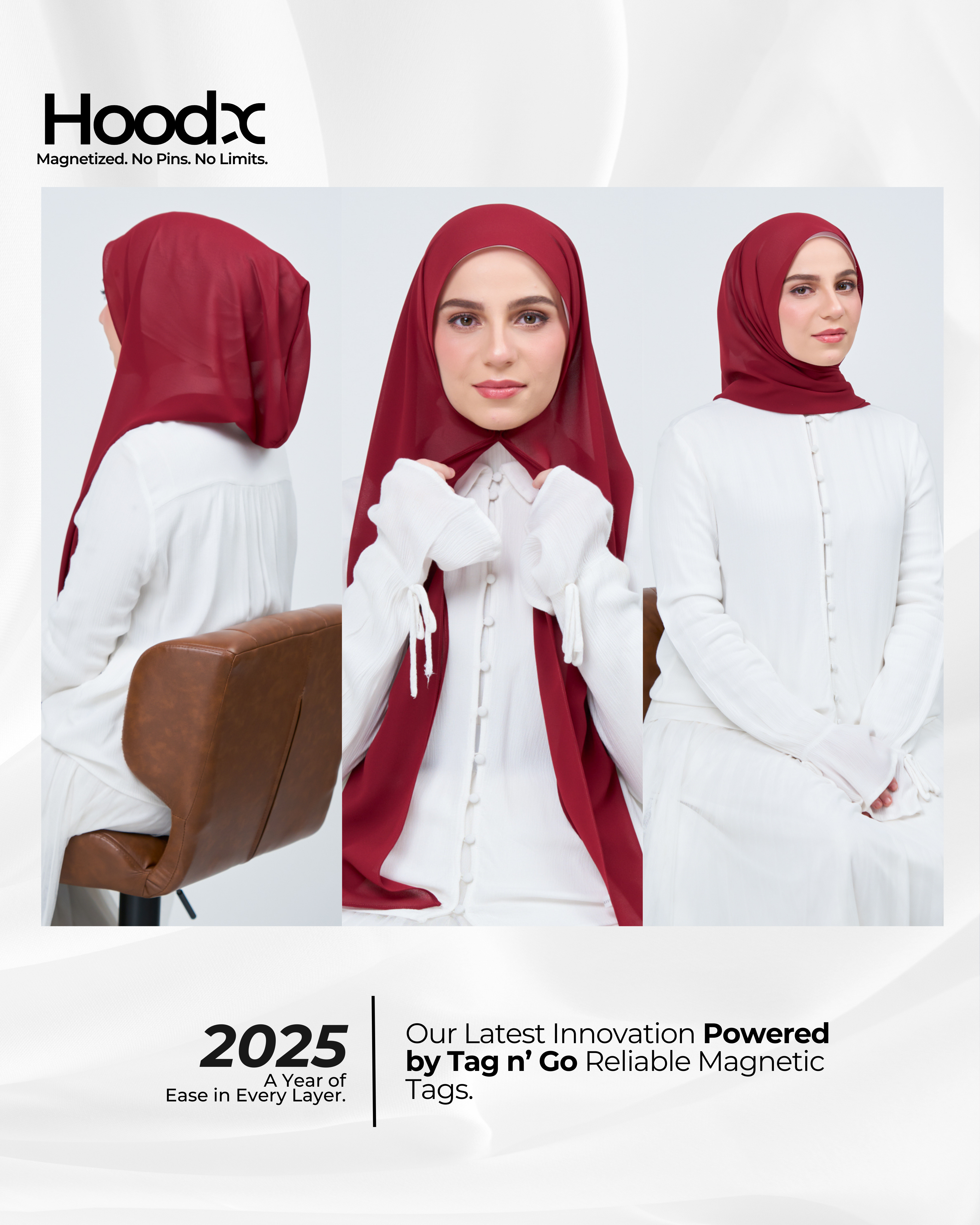 [★New] HoodX in Merlot Red