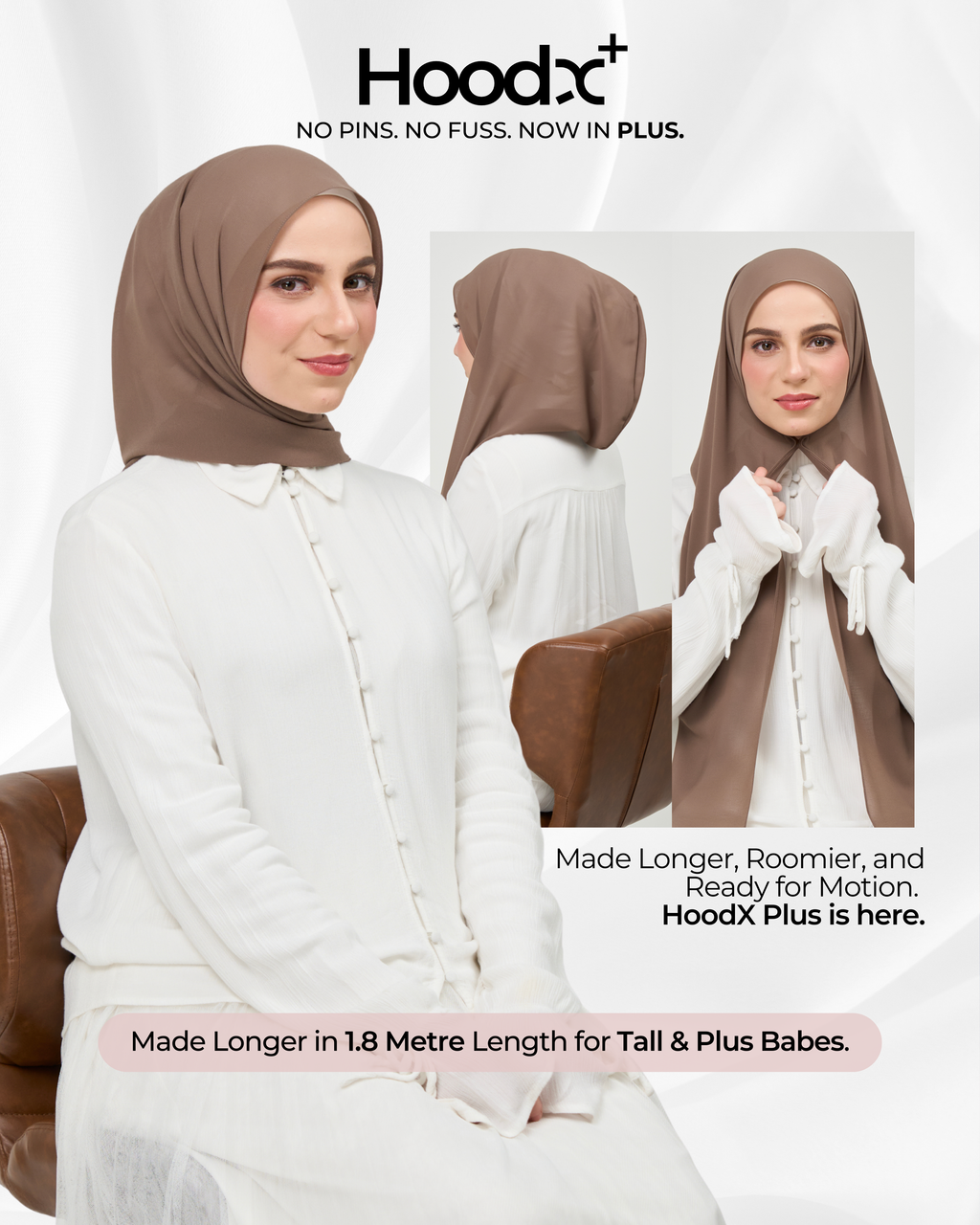 [★New] HoodX⁺Plus in Mocha