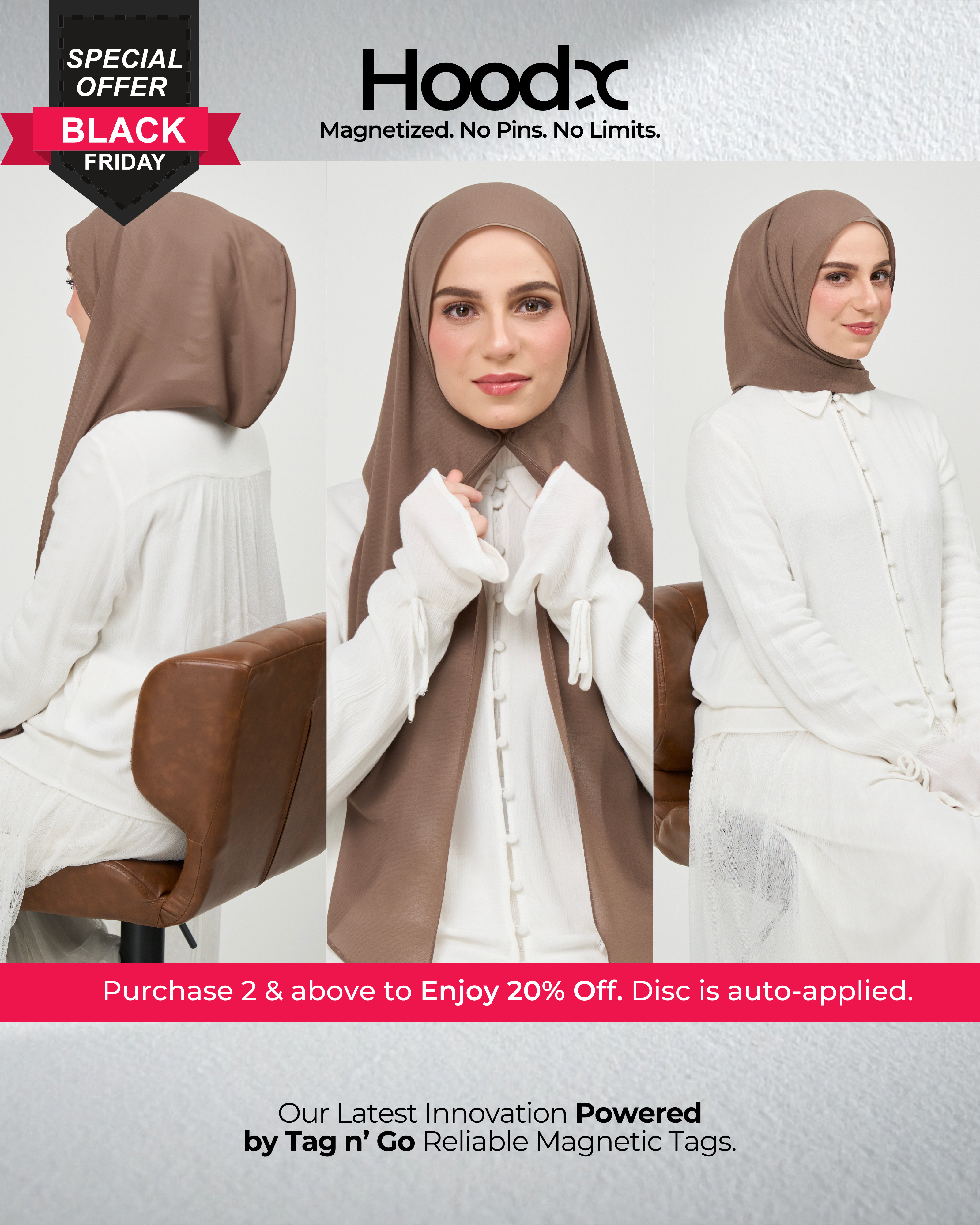 [★New] HoodX in Mocha