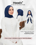 [★New] HoodX⁺Plus in Navy