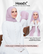 [★New] HoodX⁺Plus in Nude Plum