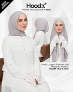 [★New] HoodX⁺Plus in Pewter