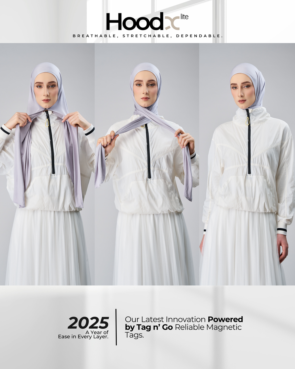 [★New] HoodX Lite in Pewter