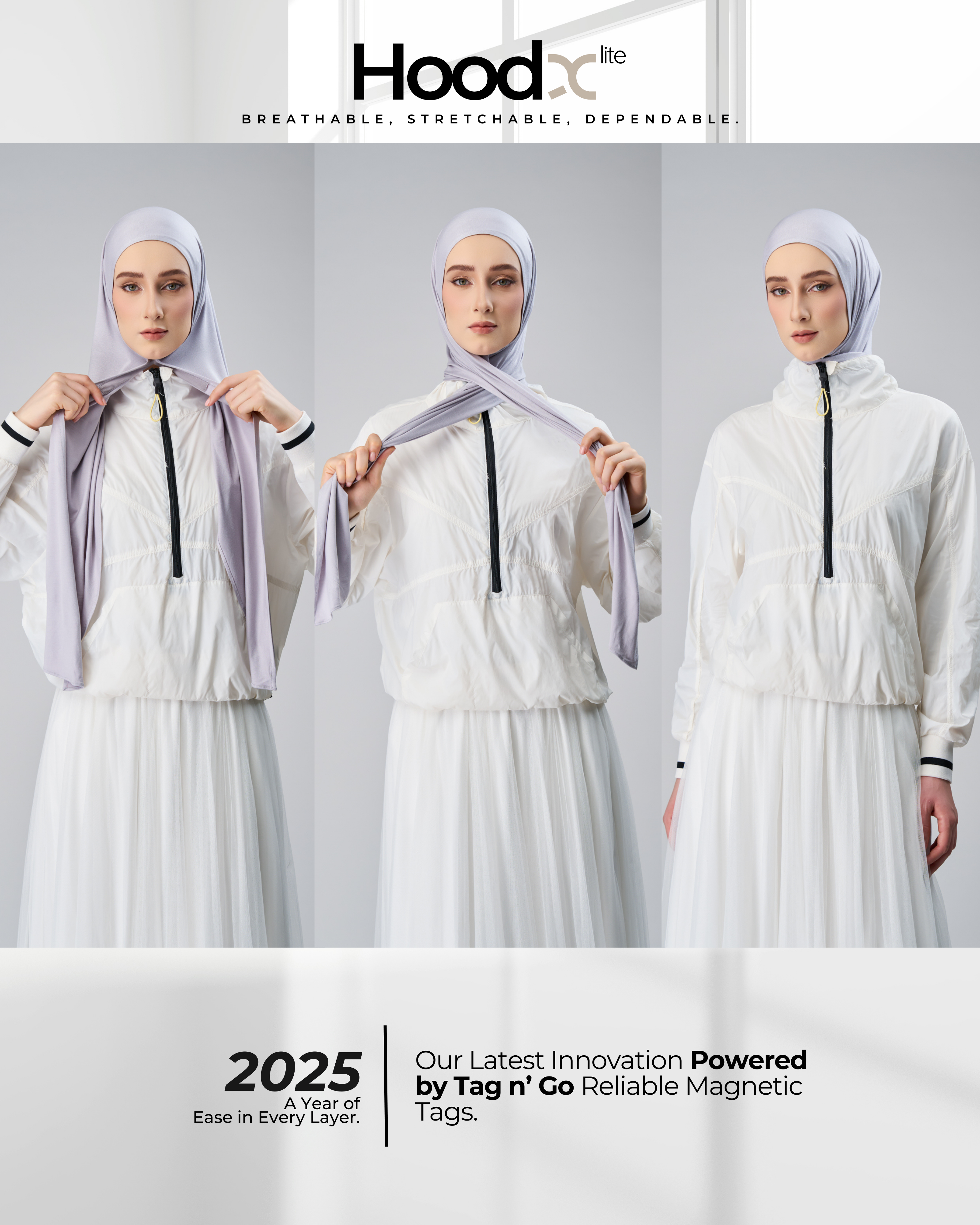 [★New] HoodX Lite in Pewter