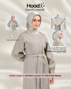 [★New] HoodX⁺Plus Luxe in Silver Taupe