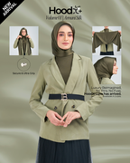 [★New] HoodX⁺Plus Luxe in Tera Olive