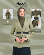 [★New] HoodX Luxe in Tera Olive