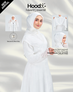 [★New] HoodX⁺Plus Luxe in Timeless White