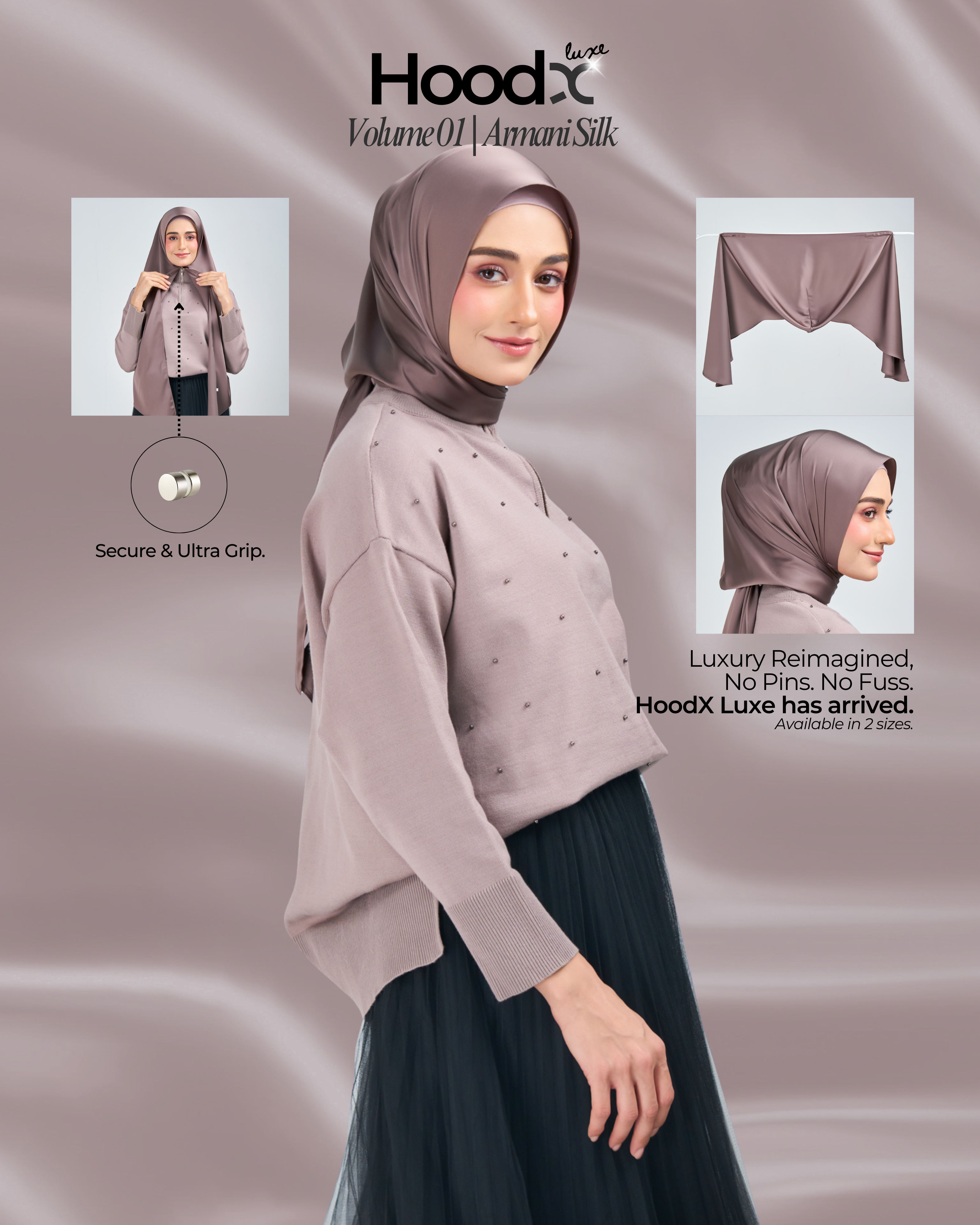 [★New] HoodX Luxe in Truffle