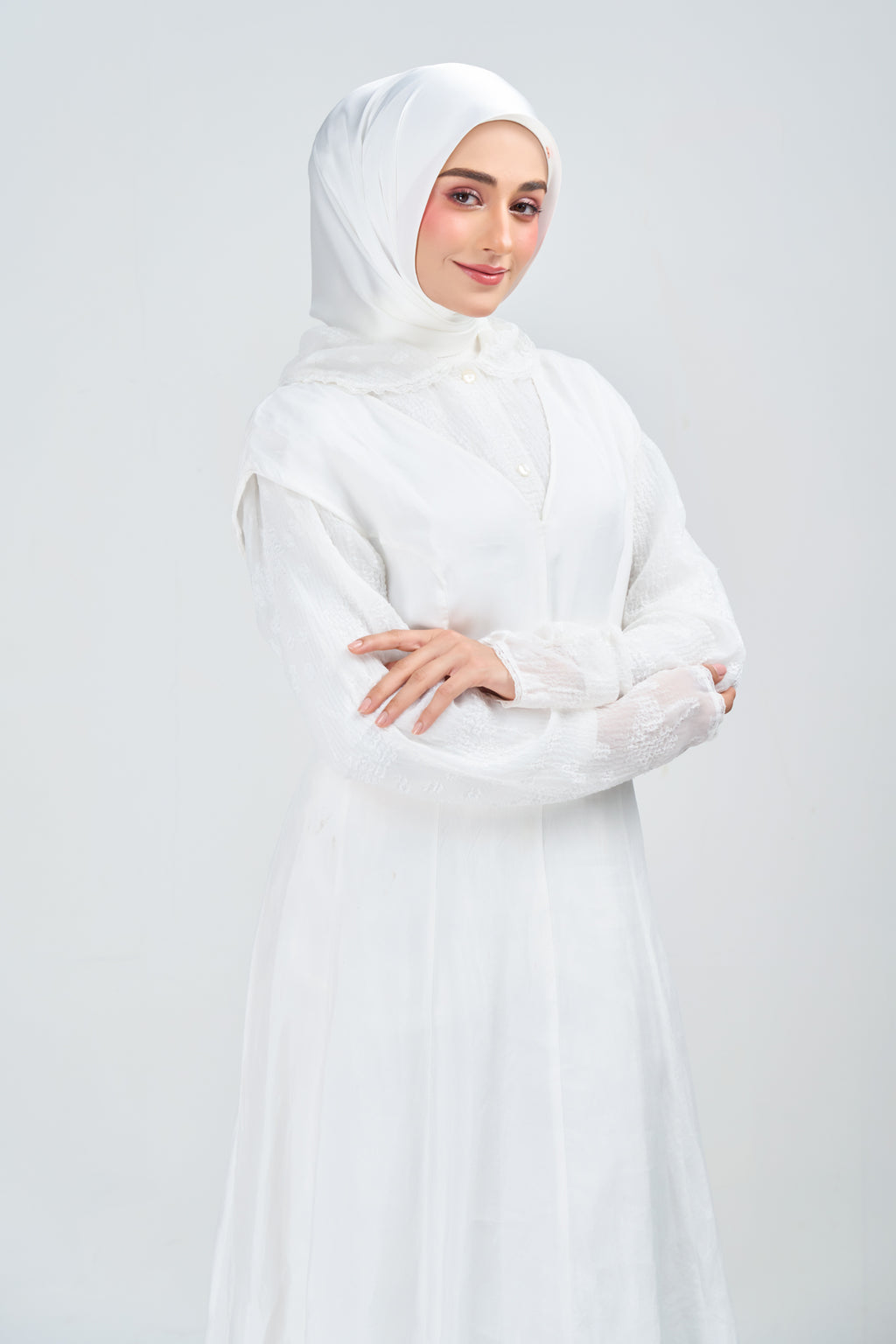 [★New] HoodX⁺Plus Luxe in Timeless White