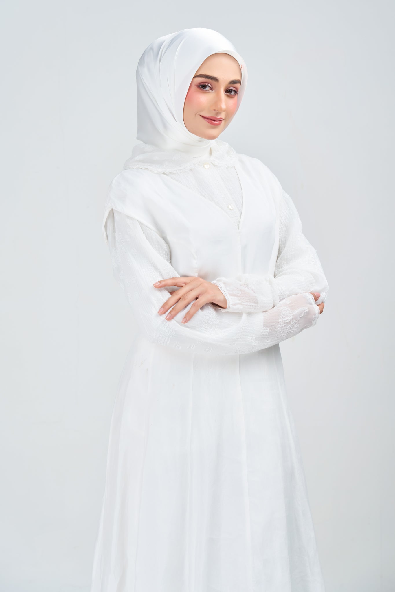 [★New] HoodX⁺Plus Luxe in Timeless White