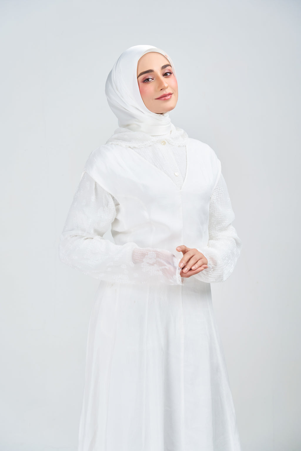 [★New] HoodX⁺Plus Luxe in Timeless White