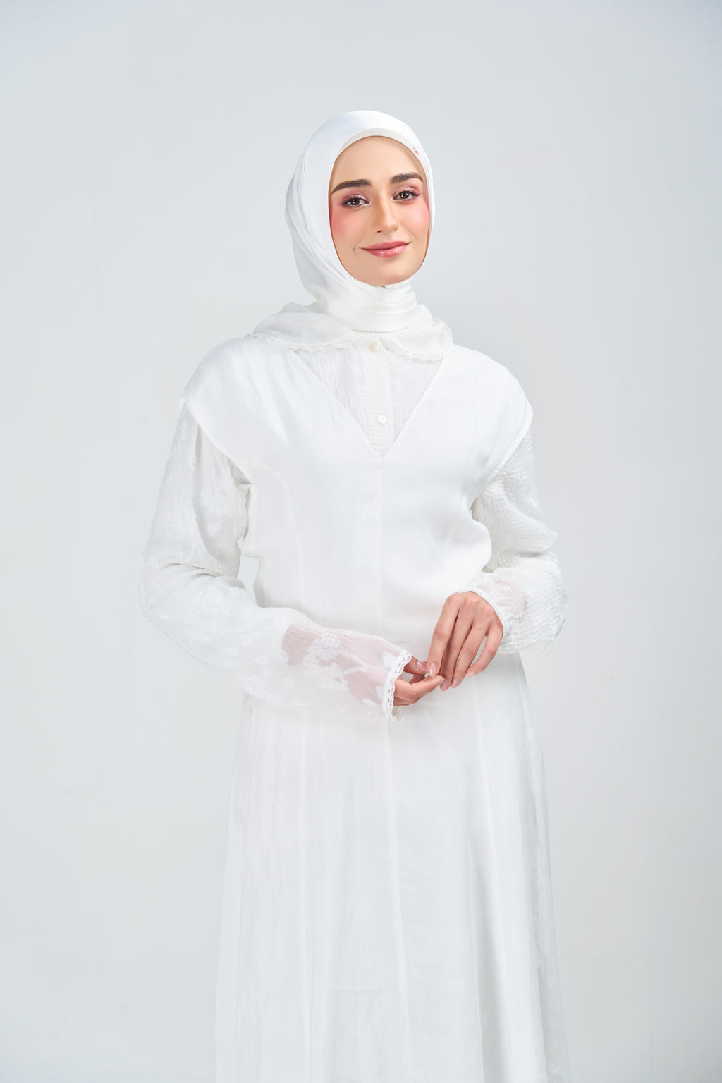 [★New] HoodX⁺Plus Luxe in Timeless White